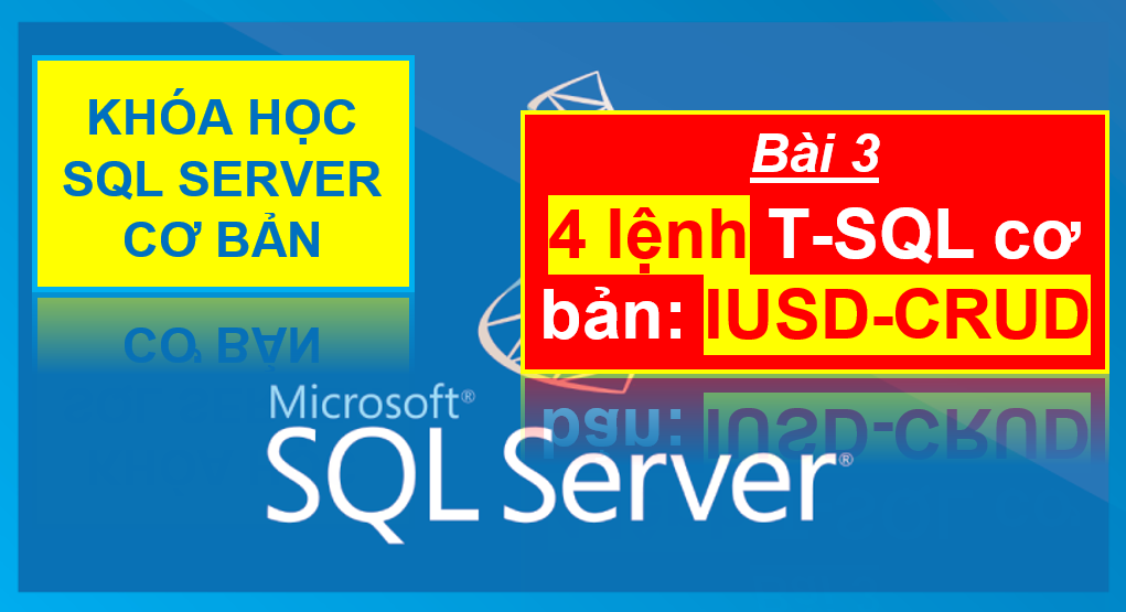 Bài 5: T-Sql - Các Cách Insert Dữ Liệu Vào Bảng | 4 Ways To Insert Data Into  A Sql Server Table - Nghề Lập Trình